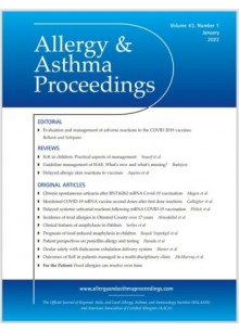 Allergy and Asthma Proceedings Allergy and Asthma Proceedings