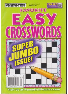 Favorite Easy Crosswords Favorite Easy Crosswords