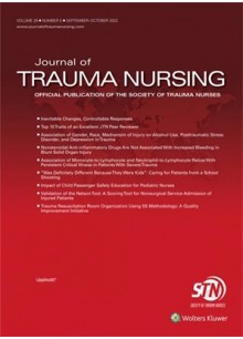 Journal Of Trauma Nursing Journal Of Trauma Nursing