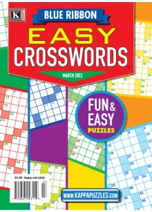 Blue Ribbon Easy Crosswords Blue Ribbon Easy Crosswords
