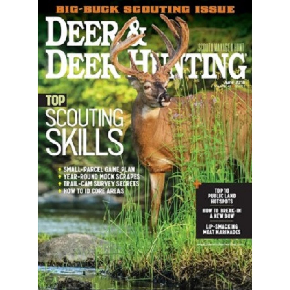 Give a Gift of Deer & Deer Hunting Magazine subscription. Save 45