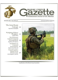 Marine Corps Gazette Marine Corps Gazette