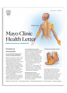 Mayo Clinic Health Letter Mayo Clinic Health Letter