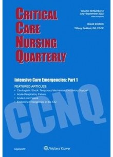 Critical Care Nursing Quarterly Critical Care Nursing Quarterly