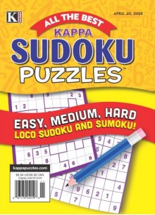 All the Best Kappa Sudoku Puzzles