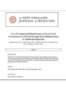New England Journal of Medicine New England Journal of Medicine