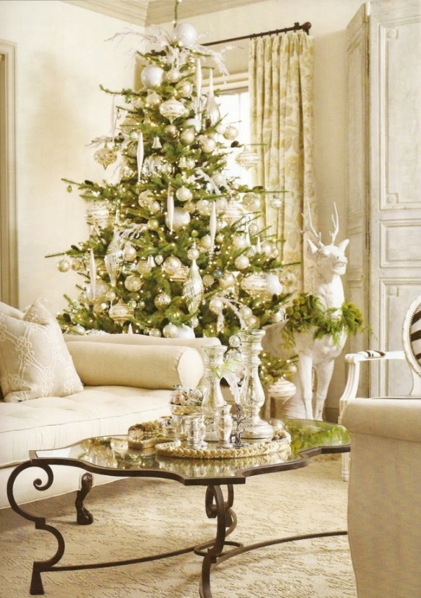 White Christmas Tree